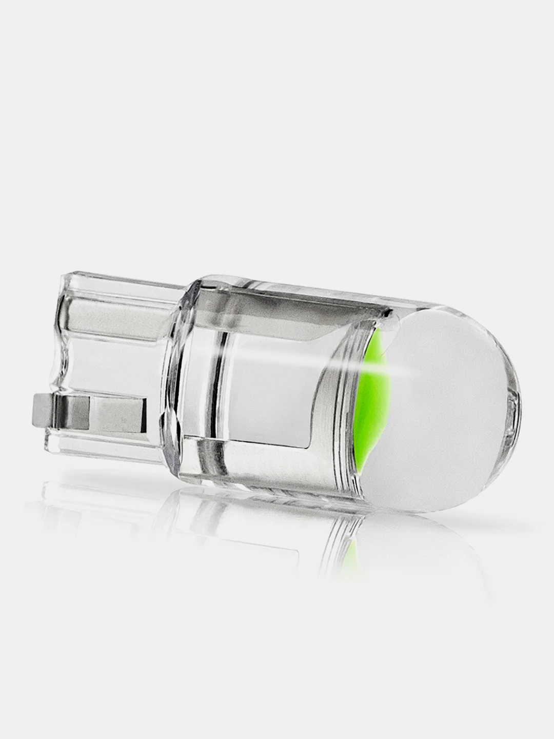 Зеленый светодиодная лампа для авто ElectroKot Crystal T10 W5W, разные цвета, в габариты
