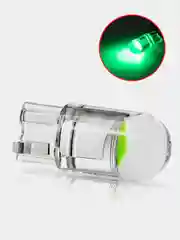Зеленый светодиодная лампа для авто ElectroKot Crystal T10 W5W, разные цвета, в габариты