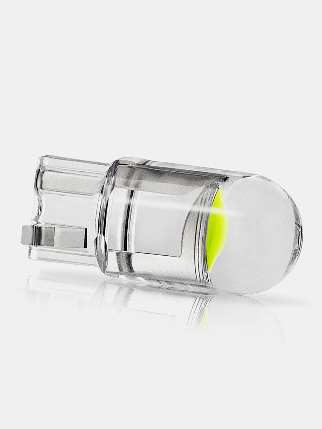 Белый светодиодная лампа для авто ElectroKot Crystal T10 W5W, разные цвета, в габариты