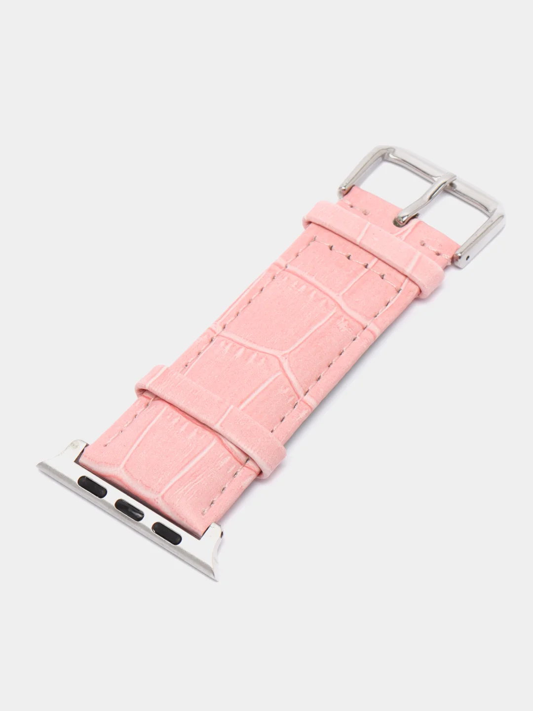 Розовый кожаный ремешок для Apple Watch