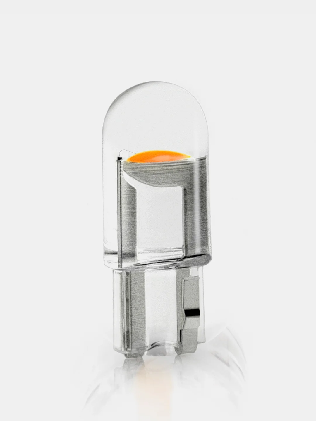 Оранжевый светодиодная лампа для авто ElectroKot Crystal T10 W5W, разные цвета, в габариты