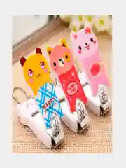 Розовый детские кусачки для ногтей