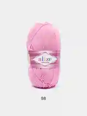 Тёмно-розовый пряжа Alize Cotton Gold 55% Хлопок 45% Акрил 100г 330м Ализе Коттон Голд