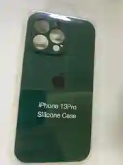Чехол Silicone Case для iPhone 13 Pro, с защитой камеры, закрытый низ