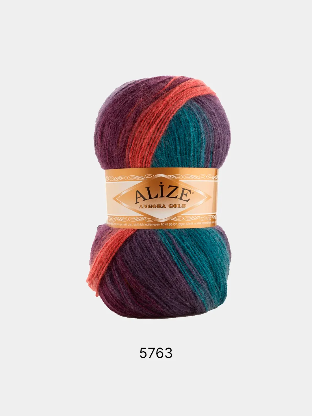 Морской пряжа Alize Angora Gold Batik 10% Мохер 10% Шерсть 80% Акрил 100г 550м