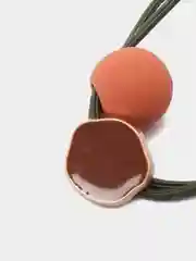 Терракотовый резинка для волос