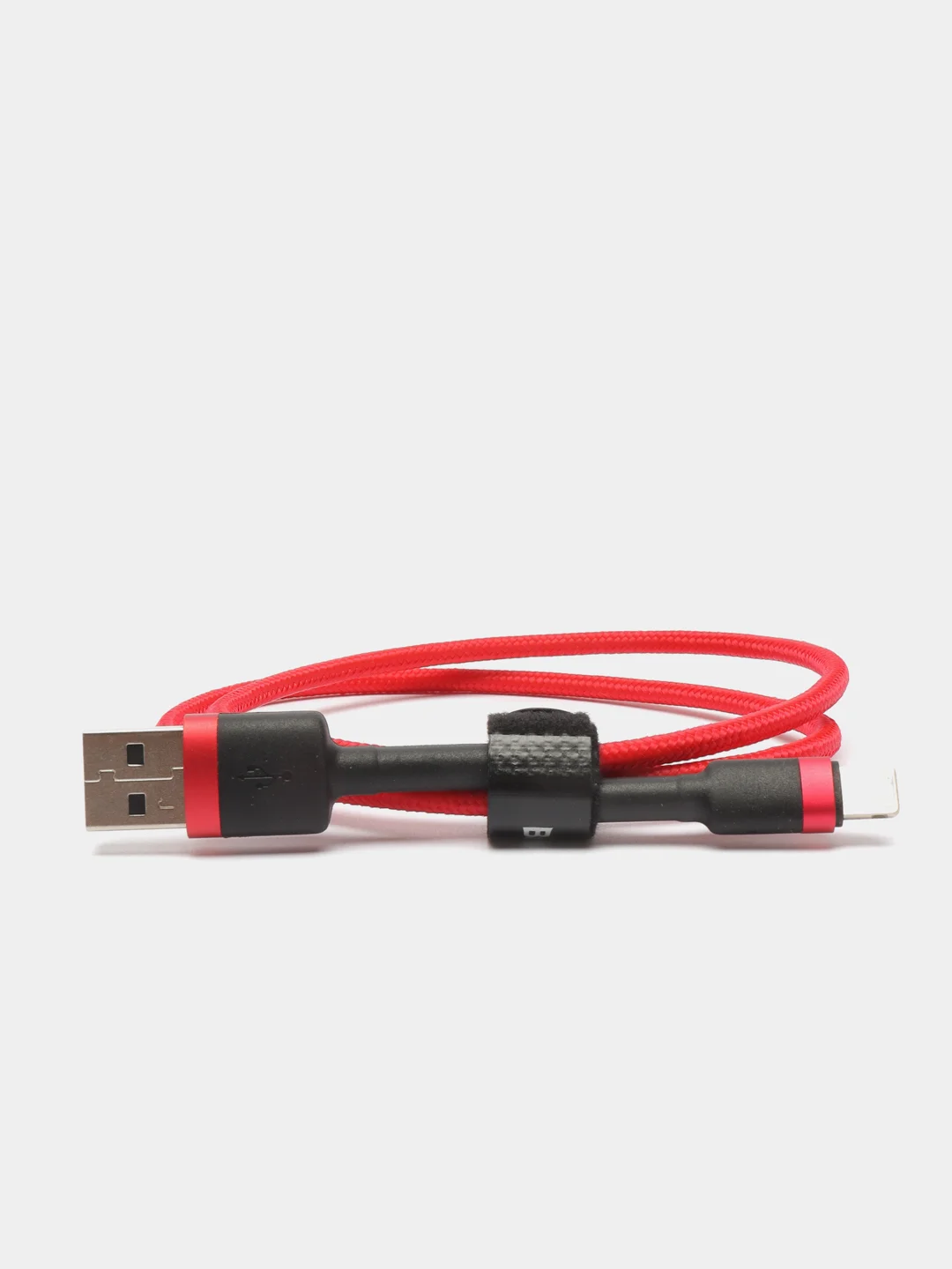 Багровый кабель Baseus Premium Cafule Cable (2.4A, USB/Lightning для Apple iPhone)