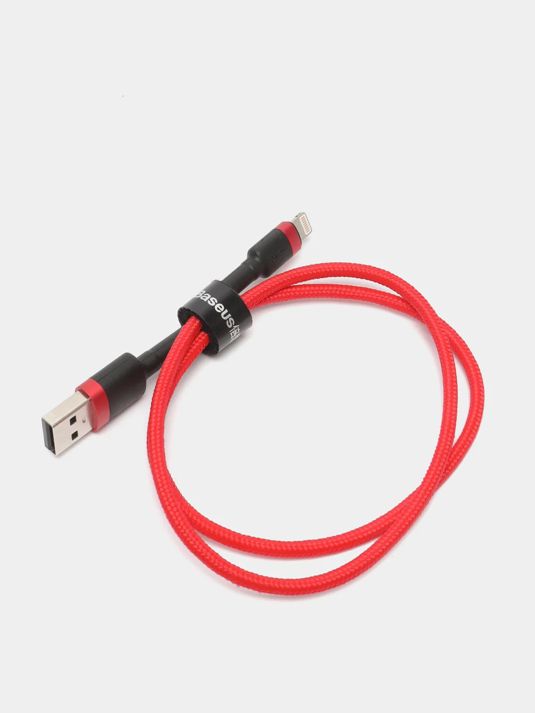 Багровый кабель Baseus Premium Cafule Cable (2.4A, USB/Lightning для Apple iPhone)