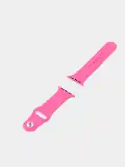 Розовый силиконовый ремешок для Apple Watch 3 4 5 6 SE на 38 42 40 44