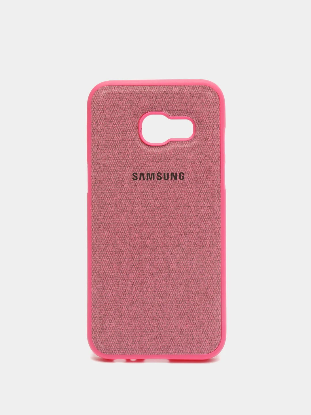 Розовый чехол джинсовый для Samsung Galaxy A3 16/A3 17/A5 18/A7 17/A7 18/A8 Plus/A9/A9S/A9 Star