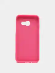 Розовый чехол джинсовый для Samsung Galaxy A3 16/A3 17/A5 18/A7 17/A7 18/A8 Plus/A9/A9S/A9 Star