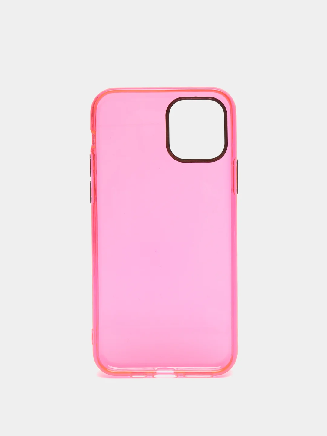Розовый чехол для iPhone 11, 7, 8, SE 2020, Plus, X, XS, XR, Max, Pro прозрачный, 5 цветов