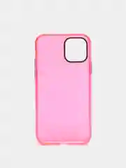 Розовый чехол для iPhone 11, 7, 8, SE 2020, Plus, X, XS, XR, Max, Pro прозрачный, 5 цветов