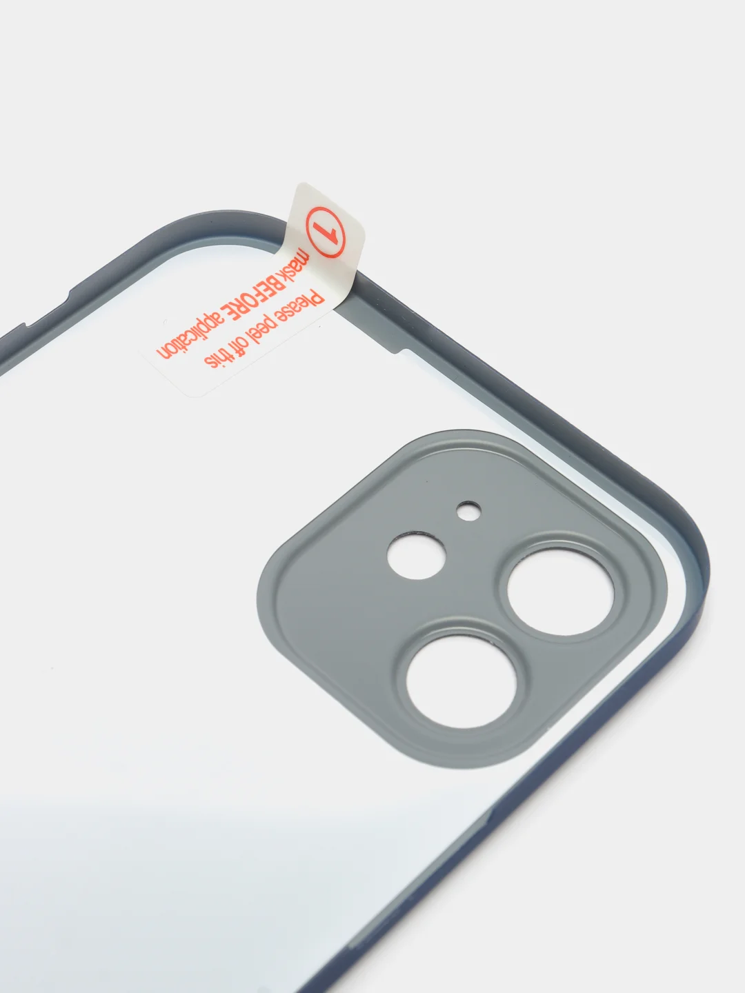 Темно-синий чехол Apple iPhone 12, 12 Pro, 12 Pro Max на 360 градусов с защитой экрана