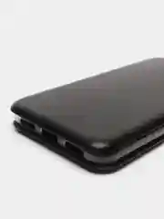 Угольный чехол книжка Huawei P8 lite 2017 / Honor 8 Lite, Хуавей П8 лайт 2017 / Хонор 8 Лайт