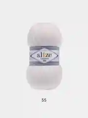 Белый пряжа Alize Lanagold 800 Акрил 51% Шерсть 49% 100г 800м