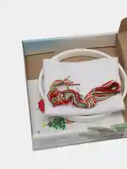 Набор для вышивания крестиком с пяльцами. Детская вышивка Новогодняя Дед Мороз