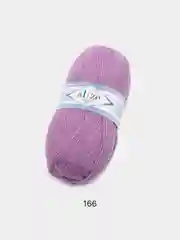 Лавандовый пряжа Alize Lanagold 800 Акрил 51% Шерсть 49% 100г 800м