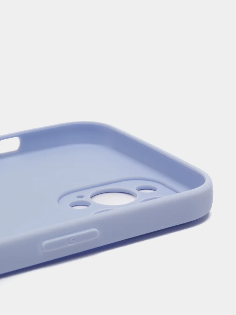 Светло-синий чехол для iPhone 12 ProMax цветной матовый