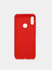 Красный чехол для Huawei Honor 8A/Y6 2019 силиконовый матовый однотонный