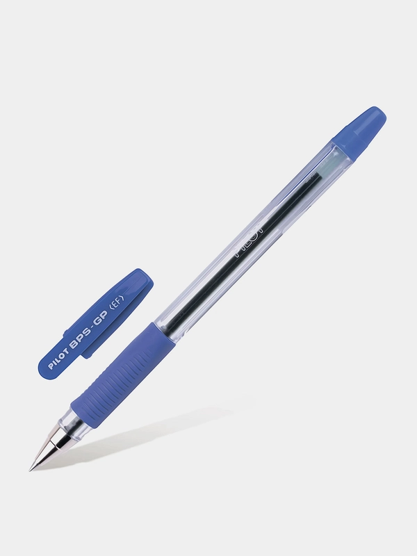Ручка шариковая масляная Pilot BPS-GP, 12 штук, синяя, узел 0,5 мм, линия 0,25 мм, 880487