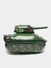 Воздушный фольгированный шар Танк Т-34, 1 штука