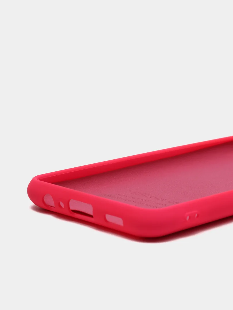 Фуксия чехол Siliconе Case для Samsung A01 Core Samsung M01 самсунг А01 коре самсунг М01