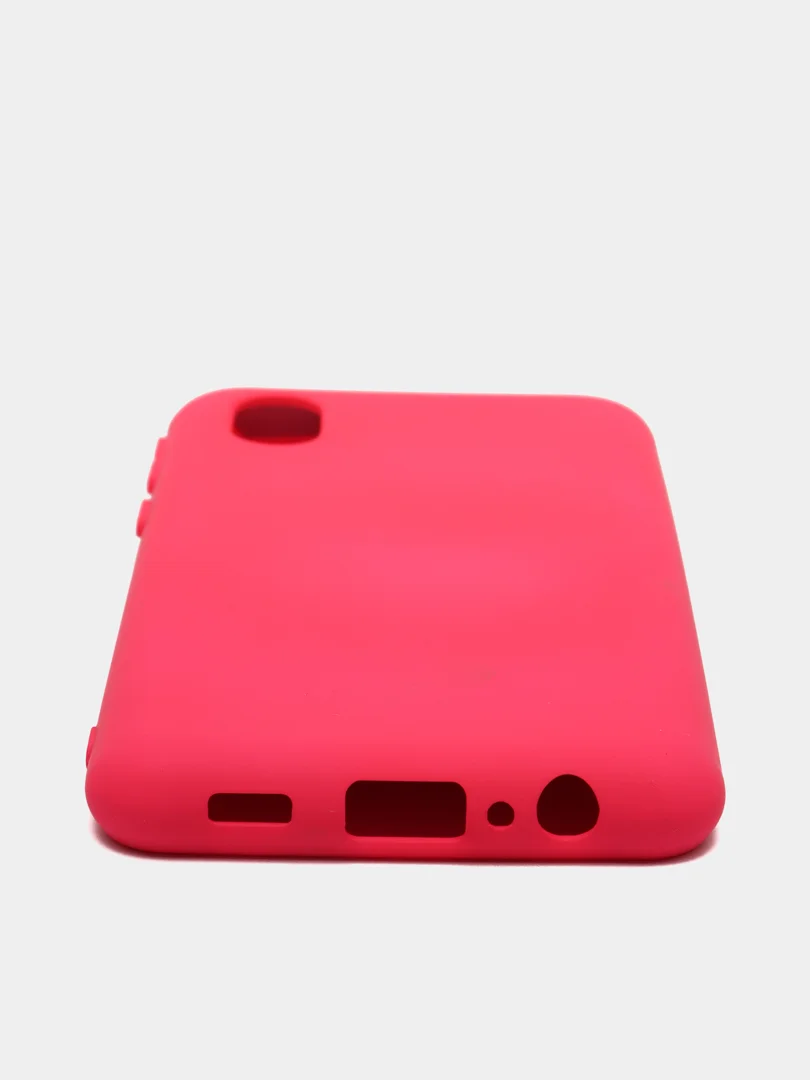 Фуксия чехол Siliconе Case для Samsung A01 Core Samsung M01 самсунг А01 коре самсунг М01