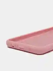 Розовый чехол Silicone Cover для Samsung Galaxy A02, силиконовый