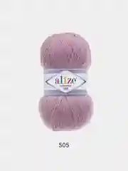 Сиреневый пряжа Alize Lanagold 800 Акрил 51% Шерсть 49% 100г 800м