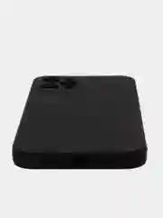 Черный чехол для iPhone 12 Pro цветной матовый