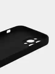 Черный чехол для iPhone 12 Pro цветной матовый