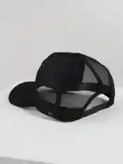 Черный кепка сетчатая