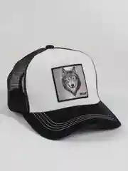 Белый кепка сетчатая
