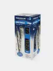 Ручка шариковая PENSAN My-Tech, синяя, 25 штук, линия 0,35 мм, 880173