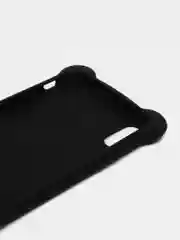 Черный чехол Baseus Bear Silicone Case Apple iPhone X, XS, XS Max с ремешком