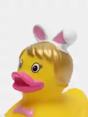 Игрушка для купания, сувенир Funny Ducks "Банни уточка", 1852