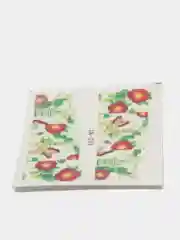 Коралловый меланж слайдеры маникюрные для дизайна ногтей, на любой фон, 64 x 53 мм