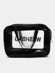 Черный косметичка дорожная Washbag, водонепроницаемая, прозрачная, сумка для душа и бассейна