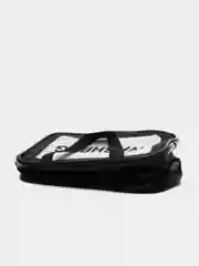 Черный косметичка дорожная Washbag, водонепроницаемая, прозрачная, сумка для душа и бассейна