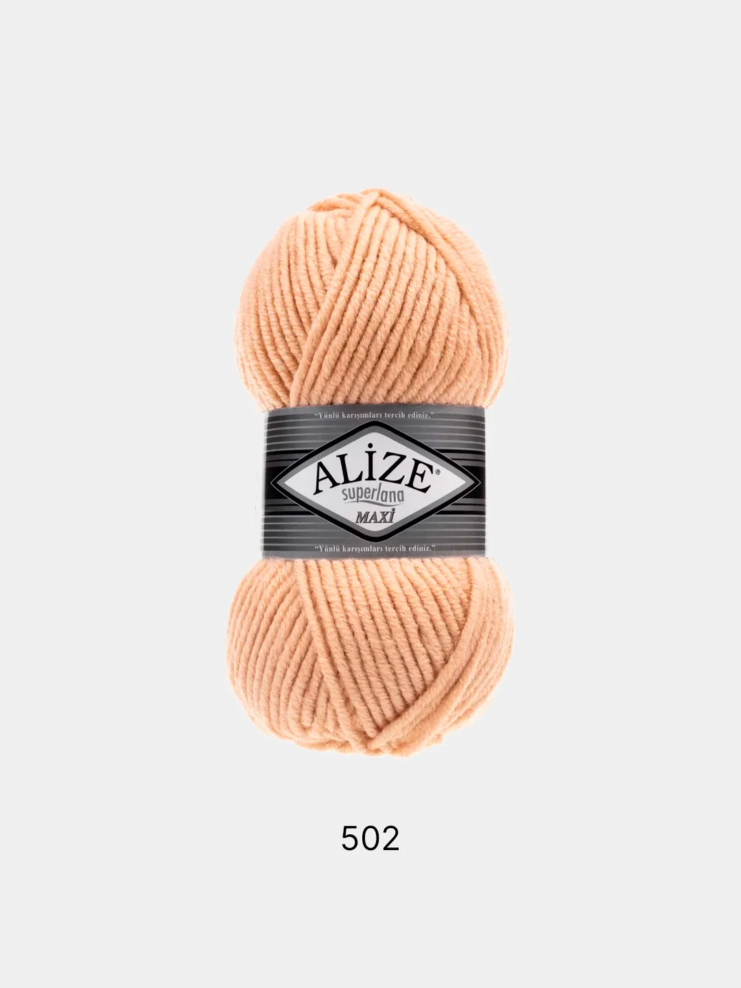Карамельный пряжа Alize Superlana Maxi 75% Акрил 25% Шерсть 100г 100м (Часть 2)