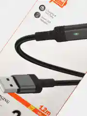 Черный usb-кабель BOROFONE BU30 Lightning / Type-C-Lightning, для Android и Apple iPhone