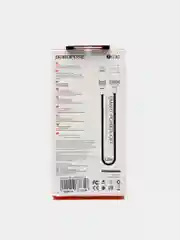 Черный usb-кабель BOROFONE BU30 Lightning / Type-C-Lightning, для Android и Apple iPhone