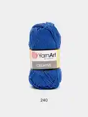 Синий пряжа  YarnArt  Creative 100% Хлопок  50г 85м