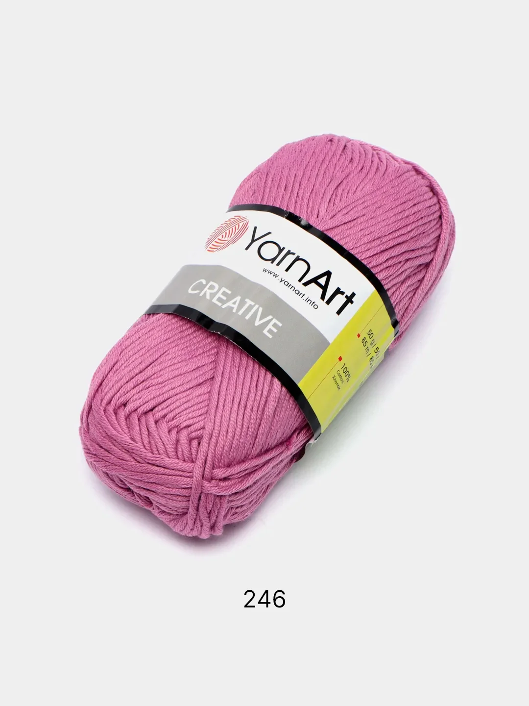 Пурпурный пряжа  YarnArt  Creative 100% Хлопок  50г 85м