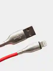 Красный кабель для зарядки и передачи данных BOROFONE BX45, Lightning, 2.4A, 1 м