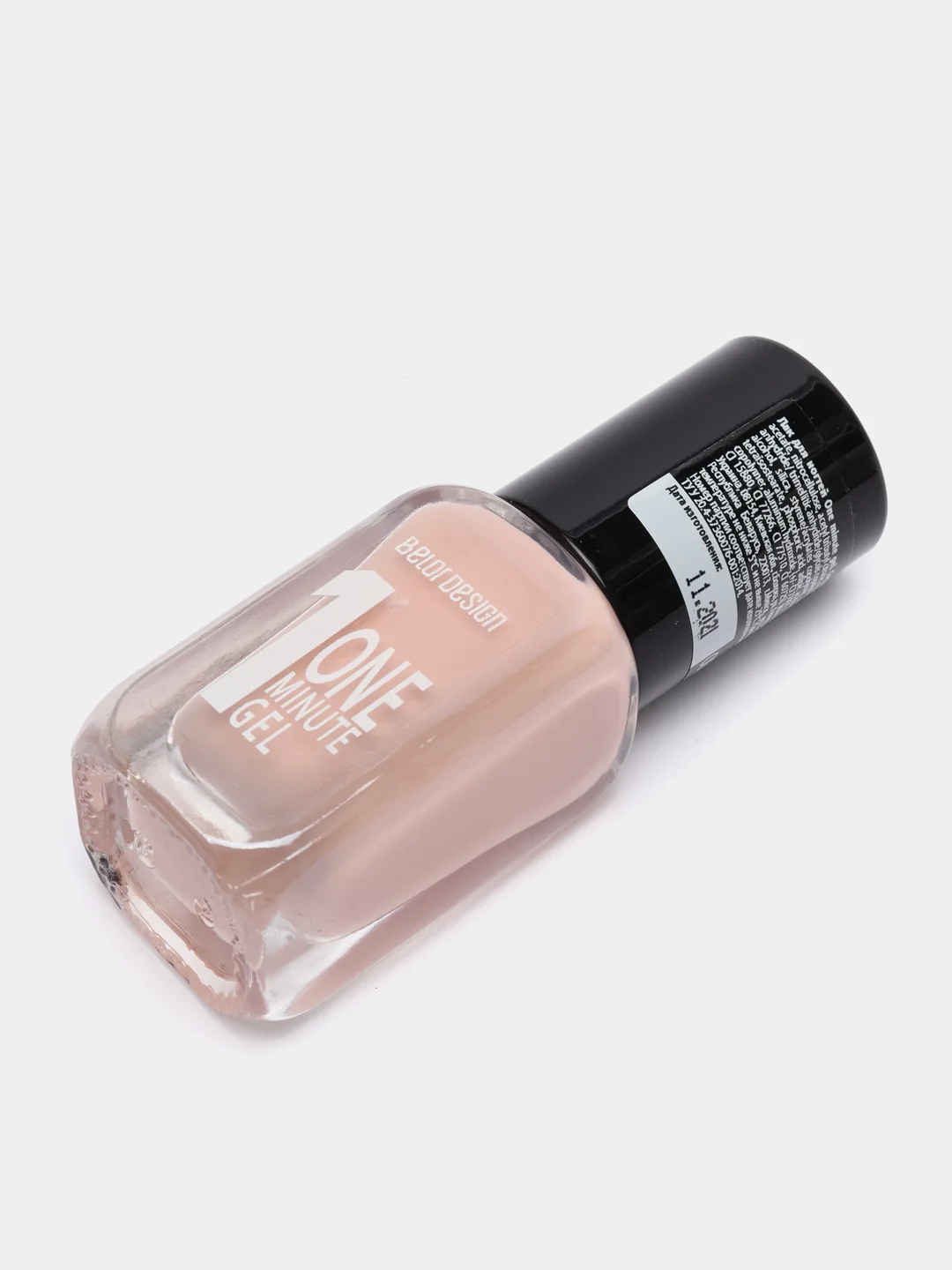 Belor Design/Лак для ногтей "One minute gel", тон:201   10мл