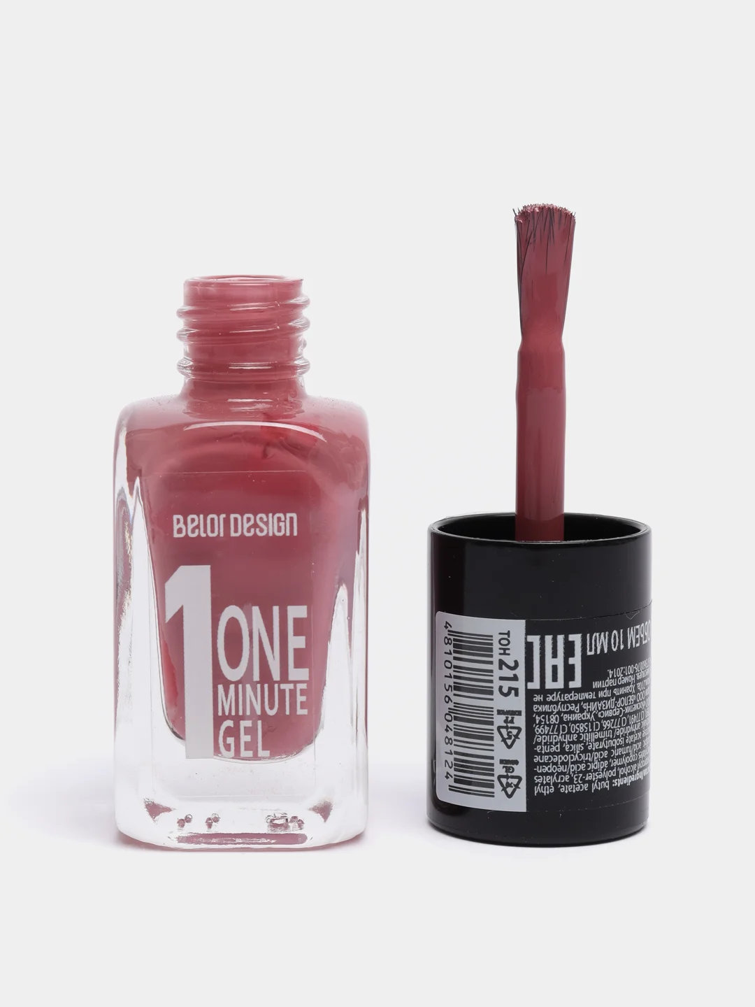 Belor Design/Лак для ногтей "One minute gel", тон:215,   10 мл