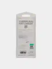 Белый зарядное устройство HOCO C73A и кабель, 2 USB, 1 м, 2.4 A