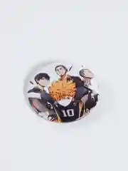 Алый значки, "Волейбол", Haikyu,  пины, аниме, манга, на шоппер, на рюкзак